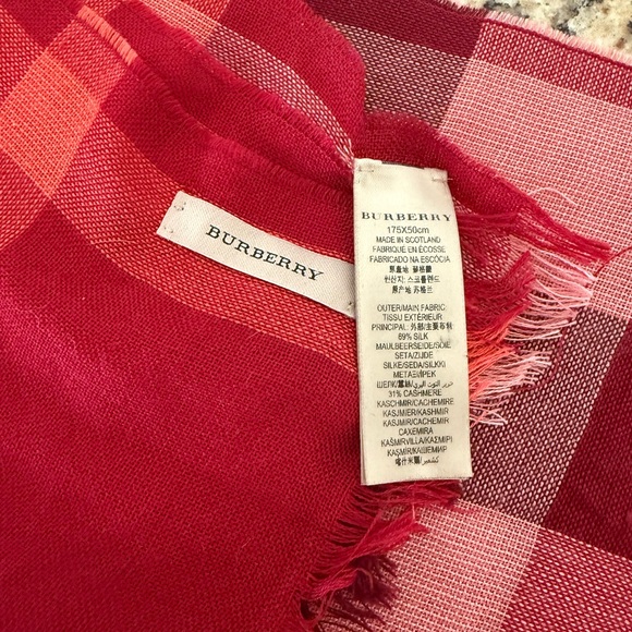 Authentic Burberry Scarf - Picture 2 of 2